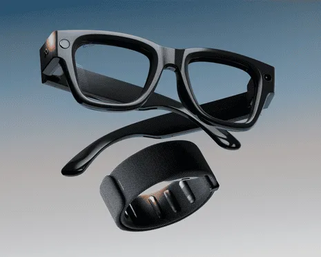The Tech Giant Unveils First-Ever Smart Eyewear Frames with Built-In Augmented Reality Screen